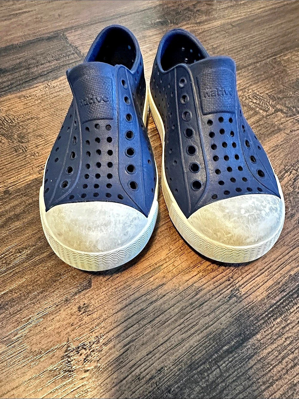 Native Jefferson Sneakers Blue & White